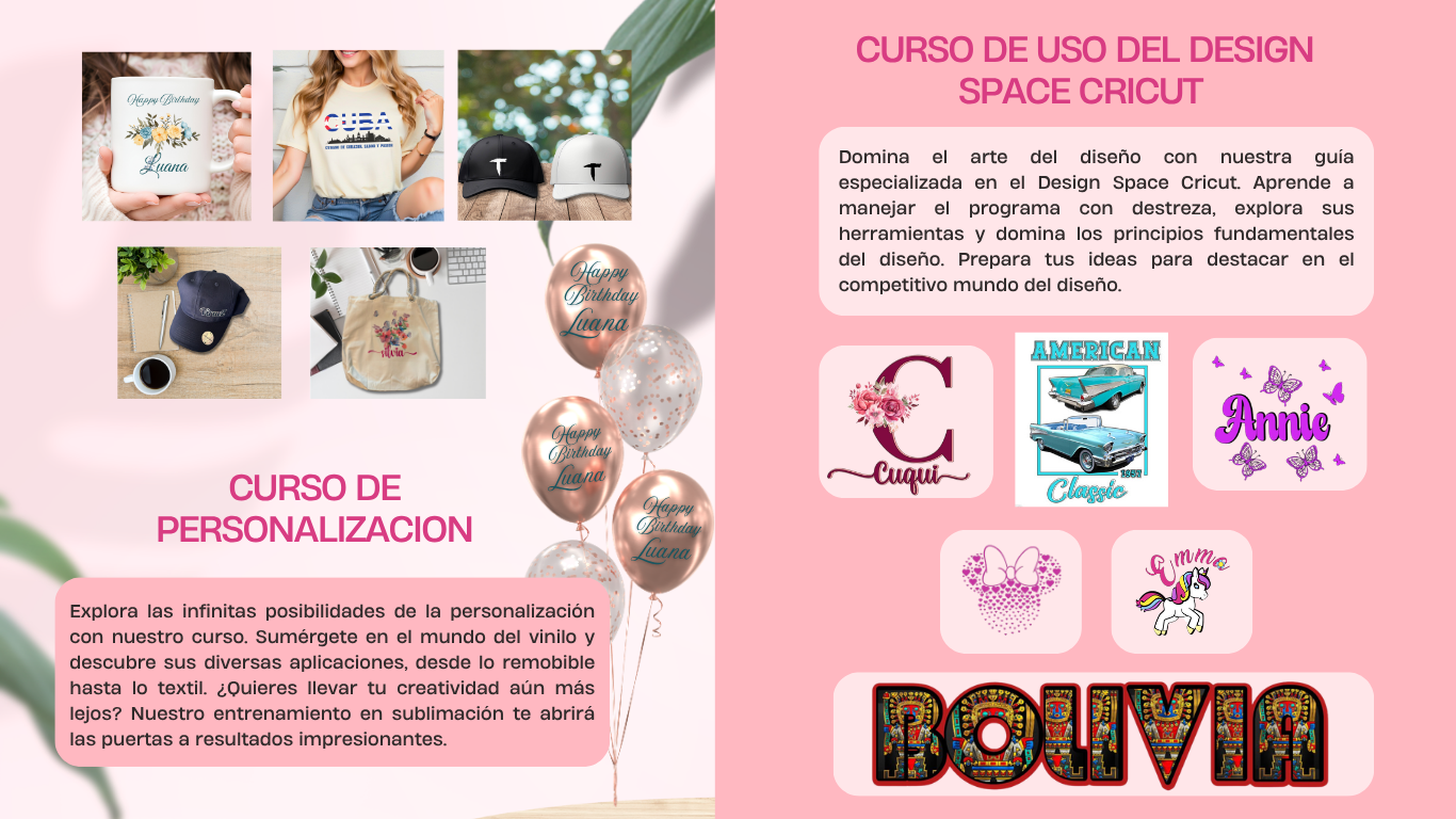 Clases y cursos de Cricut
